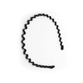 thumbnail image 2 of Qarigey Diademas para hombres Diadema ondulada negra Primavera Herramientas de belleza confiables Modelado de espalda invisible diario Fiestas Accesorio para el cabello tipo 8 Qarigey AP008942-08B, 2 of 6