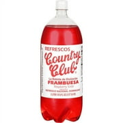 Country Club Raspberry Soda, 2 L
