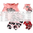 thumbnail image 4 of Leey-World Baby Onesies Baby Onsies Solid Baby Bodysuit Romper Blank for Girls Girl Onesies Red,0-3 Months, 4 of 8