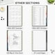 thumbnail image 5 of JUOJUOMHQ 2026-2027 Monthly Planner Medium Size 5.7" x 8.3" Agenda Calendar, 5 of 17