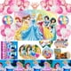 thumbnail image 2 of Disney Princess-Set de decoración para fiesta de cumpleaños, suministros para fiestas, platos de papel, vasos, Pancarta, Pajita, globos, 2 of 4
