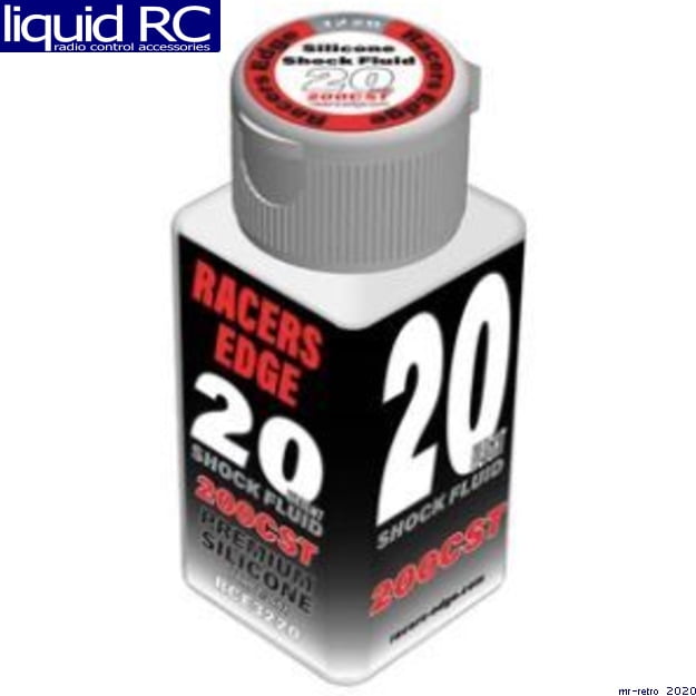 Racers Edge 3220 20 Weight 200cst 70ml 2.36oz Pure Silicone Shock Oil