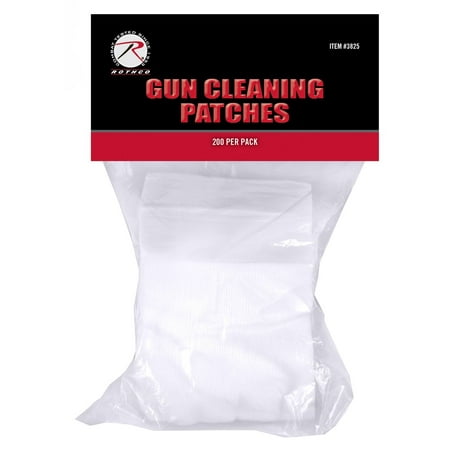 Cotton Gun Cleaning Patches, Rothco is the foremost supplier of Military, tactical, survival and outdoor products By