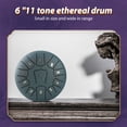 thumbnail image 4 of Steel Tongue Drum 6 Inch 11 Notes D Key Percussion Instrument Portable Balmy Drum with, 4 of 8