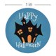 thumbnail image 4 of Pegatinas de papel autoadhesivas para embalaje, etiquetas adhesivas de sellado para caja de dulces, Halloween, calabaza, bruja, regalo, 100-500 piezas, 4 of 4