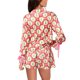 thumbnail image 2 of Conjunto Pijama Suave para Mujer 2 Piezas Pajarita Navideña Camisa Manga Larga Pantalones Cortos Con Papá Noel Ropa Dormir, 2 of 9