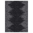 thumbnail image 7 of GlowSol 10' x 13' Large Washable Rug Geometric Striped Area Rug Soft Non Slip Low Pile Stain Resistant Carpet for Living Room Bedroom, Black, 7 of 7