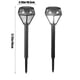 thumbnail image 3 of Luces solares para exteriores con enchufe de tierra, luz para césped, impermeable, para patio, jardín, decorativas, luz blanca cálida, dos opciones de luz solar de plástico, 3 of 6