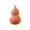 Orange, variant on 2.36 Inch Feng Shui Ceramics Gourd Home Decor Statue, Gold Decor Attracting Wealth Bring Good Luck Health Success, Mini Gourd Figurine for Desk Office Housewarming