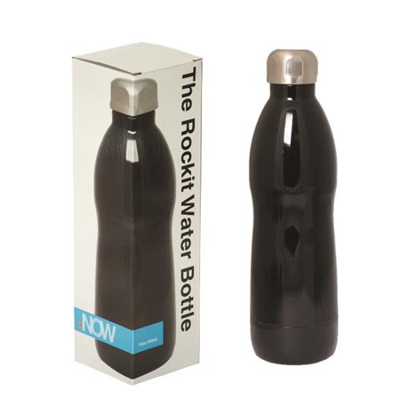 

Debco WB8877 Rockit 500 ml 17 oz Water Bottle - Black
