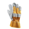 thumbnail image 2 of Full Palm Welding Gloves Cowhide Splicing Thickened Wear-Resistant Insulated, 2 of 6
