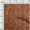 thumbnail image 1 of oneOone Cotton Poplin Twill Brown Fabric Batik Quilting Supplies Print Sewing Fabric By The Yard 56 Inch Wide - N0, 1 of 4
