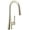 Polished Nickel, variant on Moen 9126 Kurv 1.5 GPM Single Hole Pull Down Kitchen Faucet