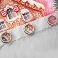 thumbnail image 4 of Castle Fairy Gingerbread Man House Black Out Curtains for Kids,Merry Christmas Curtains Pack of 2 (42x63 Each),Festival Xmas Bedroom Curtains,Super Cozy Room Decor, 4 of 6