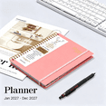 thumbnail image 5 of 2027 Planner -DoDoMagxanadu Weekly & Monthly Planner Jan-Dec 2027,(6.1”x8.5”),Spiral Bound Planner 2027 with Tabs, 5 of 9