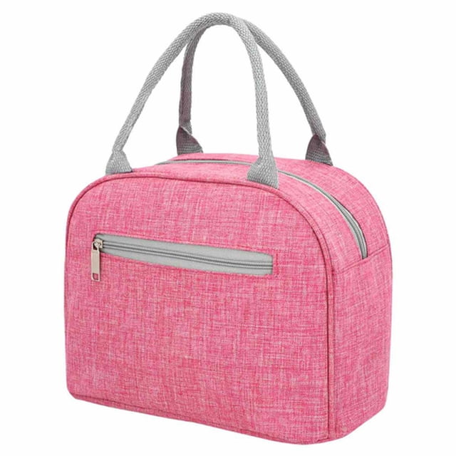 Lonchera con doble asa superior-Providence rosa 28 x 22.5 x 12