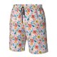 thumbnail image 4 of Balery Floral Ditsy Traje de Baño Estilo Hawaiano para Hombre, Shorts de Secado Rápido con Bolsillos-Medium, 4 of 6
