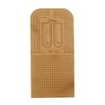 thumbnail image 2 of Rongfmy 1PC Leather Craft Punching Positioning Calculation Ruler Clear Acrylic 175x85mm 3.38mm, 2 of 9