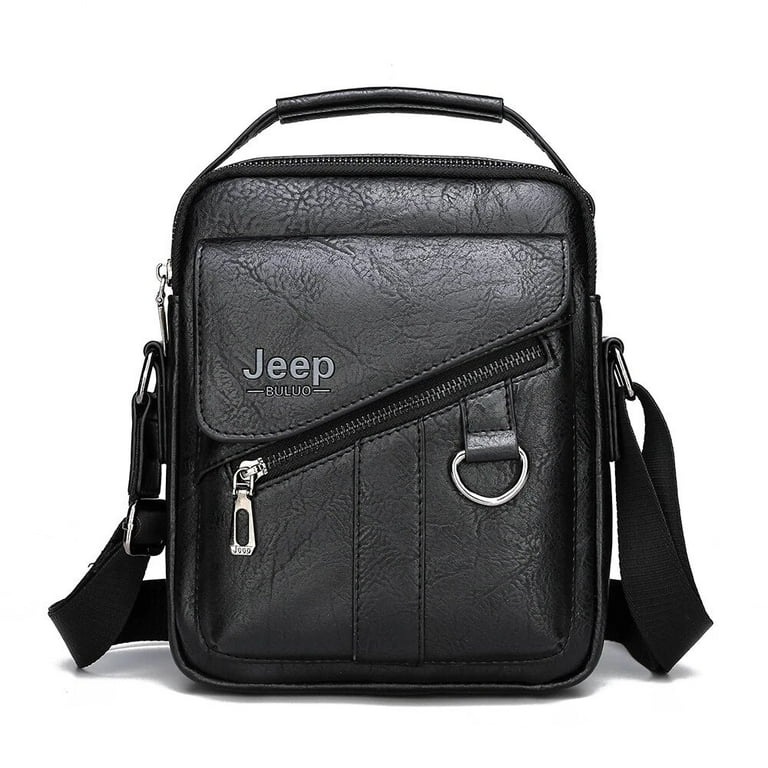 JEEP ★ Side pocket shoulder bag JEEP BULUO Shoulder Bag Messenger Tote Bag Travel Luxury