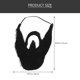 thumbnail image 5 of 2 piezas Bigote falso de bigote halloween barba divertida con elástico sog de cosplay de disfraz de vestuario, 5 of 6