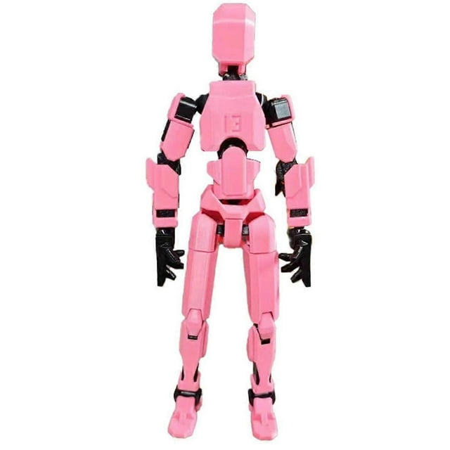 Fun 13 Action Figure 3D Printed Multi-Jointed Movable T13 Action Figure,Unique 13 Action Figure Decorative Dummy,D