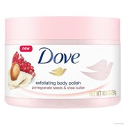 Exfoliating Body Polish Body Scrub, Pomegranate And Shea, 10.5 Ounce