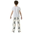thumbnail image 5 of FORMRS Kids Pajama Pants with Pockets Size 11-12Y Boys Lounge Sleep Bottoms, Bunnies and Carrots, 5 of 8