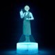 thumbnail image 1 of Lámpara decorativa Night Light OshiS NO Kos Aqua Anime Illusion 3D, 1 of 1