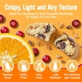 thumbnail image 4 of Cooper Street Twice-Baked Orange Cranberry Mini Biscotti Cookies – Dairy, Peanut & Soy Free, Kosher - 20oz, 4 of 7