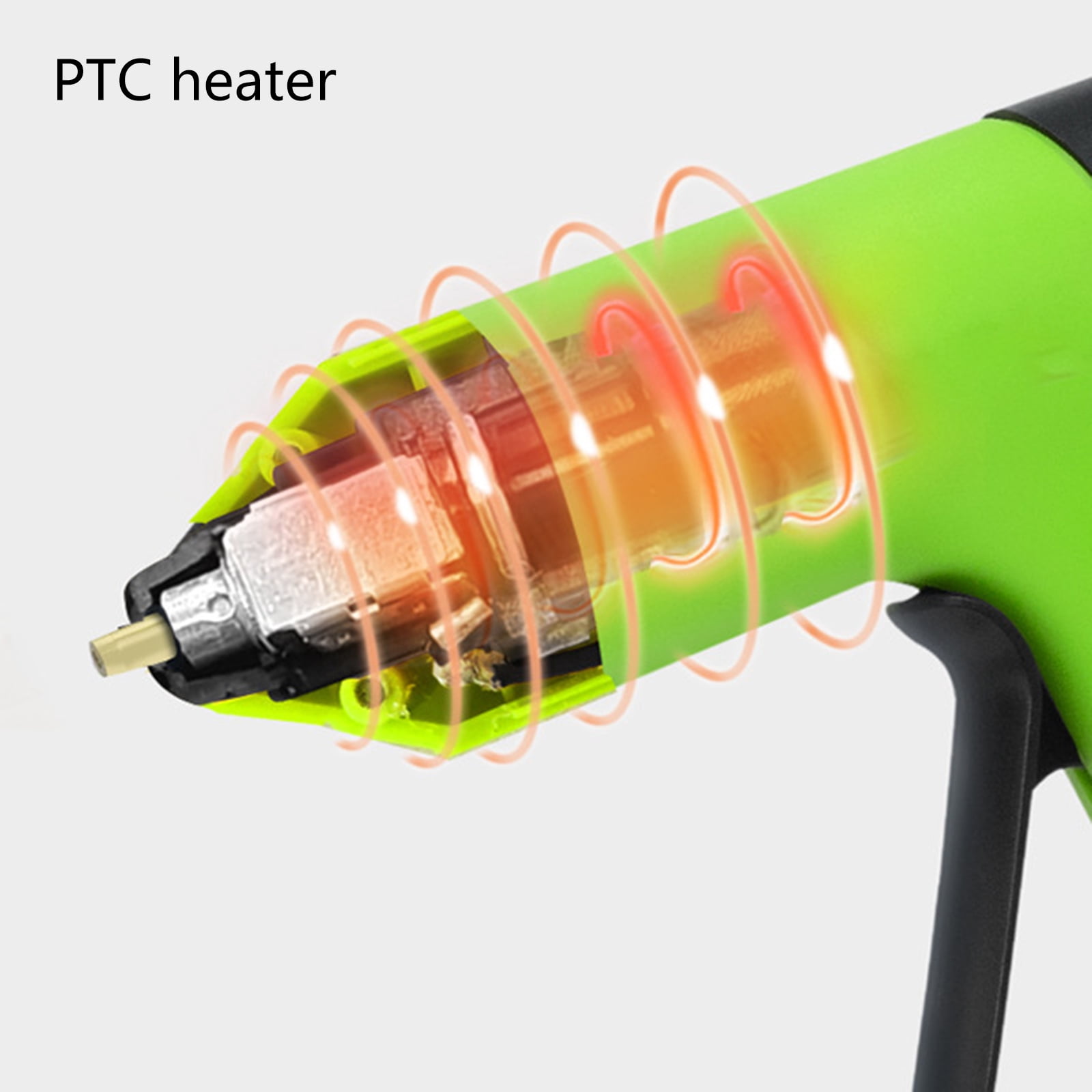 Wireless Craft Glues Guns Rechargeable Battery Efficient 30S Preheating Time Overheat Protective for Kids School Crafts