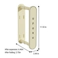 thumbnail image 3 of Clothing & Closet Storage Hangers Organiser Space Saving Hangers Organiser, Retractable Clothes Rack Organiser, Sturdy Hangers For Balcony, Wardrobe, Washing Machine, 3 of 7