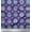 Plum, variant on Soimoi Black Cotton Duck Fabric Blue Mandala Print Fabric by the Yard 42 Inch Wide