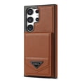 thumbnail image 6 of JiaheCover for Samsung Galaxy S21, Wallet Case with Credit Card Holder,Rugged Shockproof Kickstand Magnetic Buckle RFID Blocking Flip PU Leather Case, brown, 6 of 8