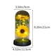 thumbnail image 3 of Jabón de girasol de cristal con luces LED - Regalo de flores conservadas rosas y amarillas para el Día de la Madre, San Valentín, decoración del hogar, 3 of 6