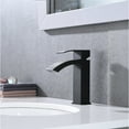 thumbnail image 3 of Single Handle 1-Hole Bathroom Faucet Brushed Nickel Brushed, 3 of 5