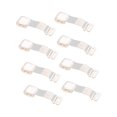 thumbnail image 1 of 4 pares de tirantes invisibles transparentes para sujetador, accesorios para mujeres y niñas. Ancho de 1.8 cm, 1 of 9