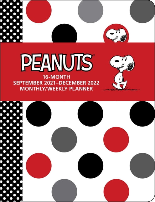 Peanuts 16-Month September 2021-December 2022 Monthly/Weekly Planner Calendar (Calendar) - Walmart.com