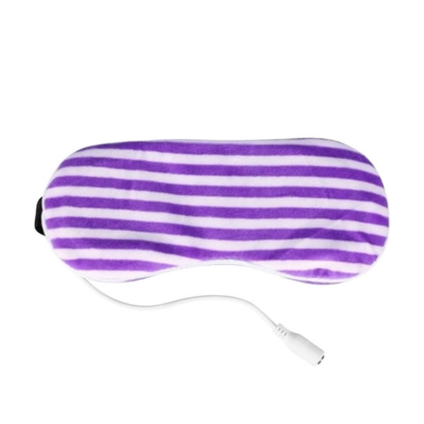Antifaz térmico con carga USB | Antifaz ajustable para dormir por la noche | Mejora el sueño y la comodidad ocular con terapia de calor circulante