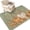 Sage Green, Burnt Orange, Warm Cream, Dusty Amber, variant on Pumpkins Fall Entryway Rug 2'x3' Non Slip Front Door Mats, Vintage Floral Thanksgiving Brown Entrance Rugs Indoor Outdoor Carpet, Washable Floor Mats Small Area Rug for Bedroom Kitchen