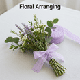 thumbnail image 4 of AK-Trading Floral Lace Ribbon 1 Inch x 10 Yards for Crafts and Decoration- Lavender, 4 of 10