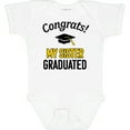 thumbnail image 3 of Inktastic Congrats My Sister Graduated with Cap Boys or Girls Baby Bodysuit, 3 of 5