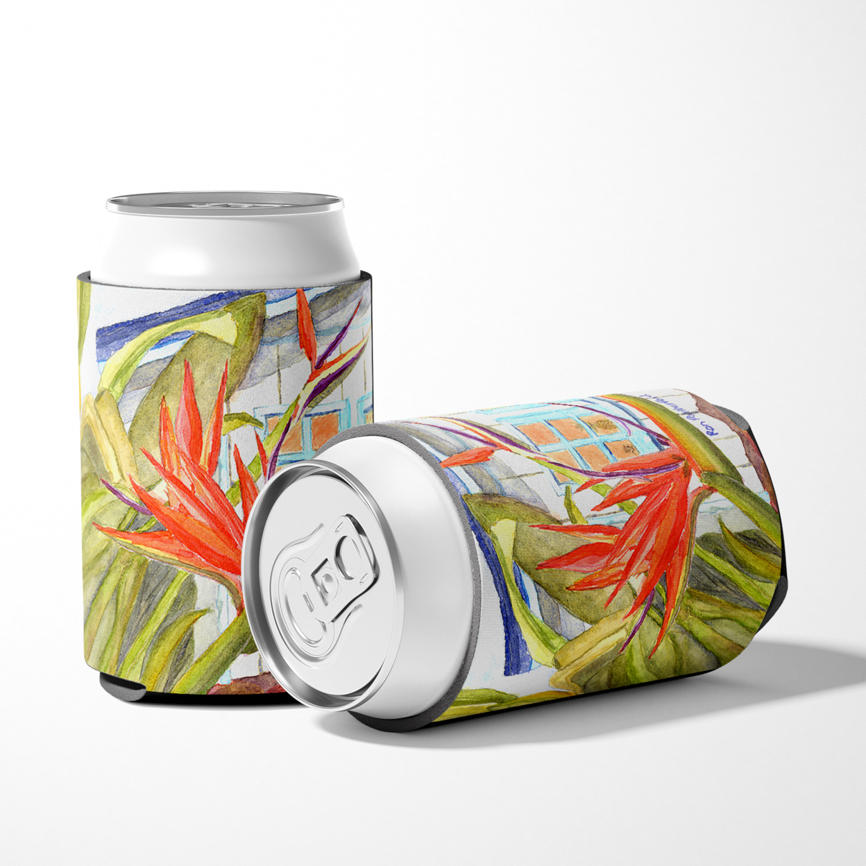 Flower - Bird of Paradise Can or Bottle Hugger