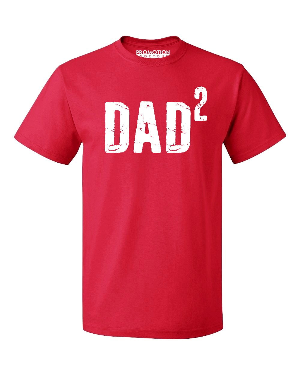 P\u0026B Dad of 2, Dad Squared Men's T-shirt 