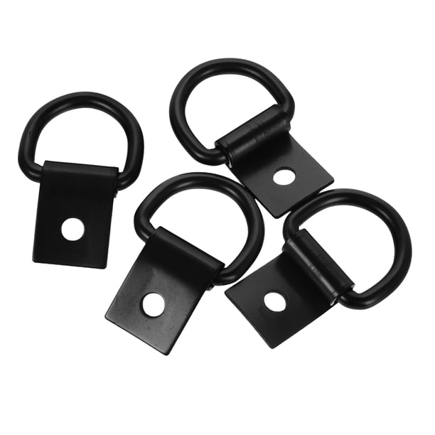 HOOWIFFY 4Ud Anclajes D Ring En Hierro Para Uso Interior En Trailer Con Resistencia Y Multifuncionalidad