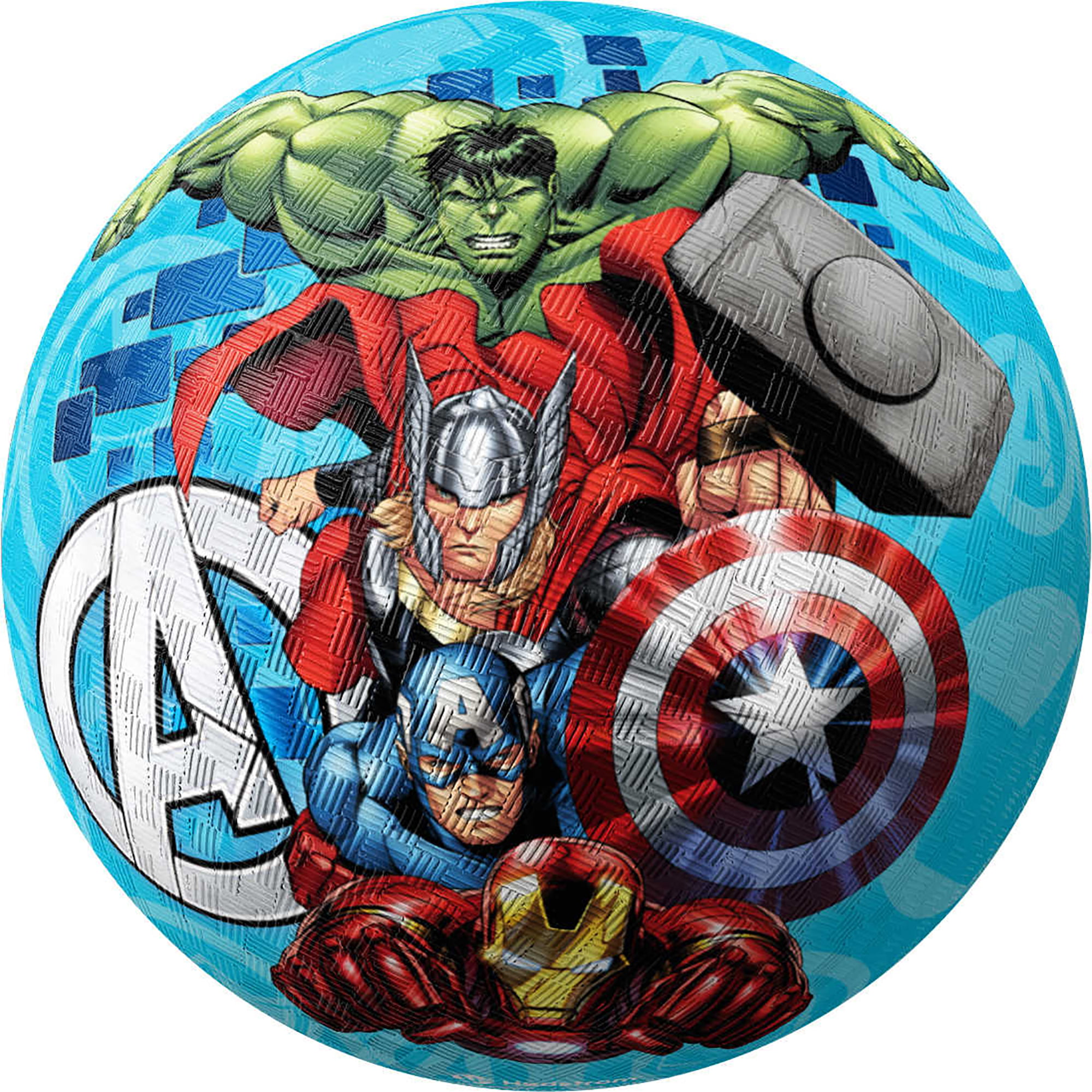 New Hedstrom Marvel Avengers Assemble 8 1/2" Kids Boy's Playground Rubber Ball 