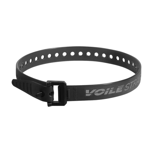 Voile Straps - 20" Nylon Buckle (Black/Grey)