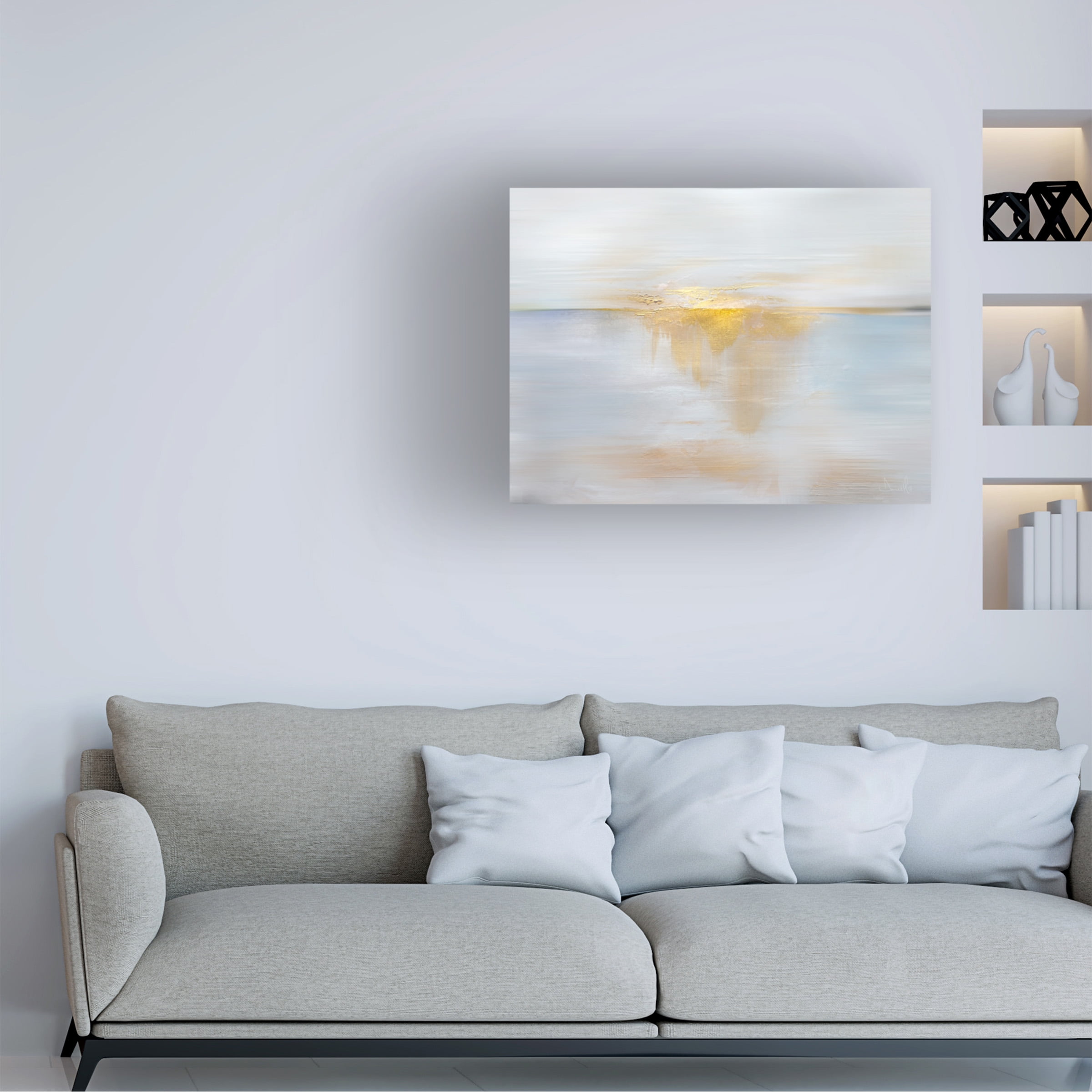 Dan Hobday 'Sea Sun' Canvas Art