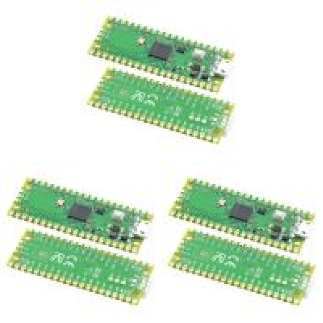 Raspberry Pi Pico Board Oficial RP2040 Microcomputadoras de bajo consumo (MICRO) Verde