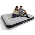 thumbnail image 2 of MaisonAir 12in Queen Airbed Premium Air Mattress with Coil Beam Support and Built in Pillow with Rechargeable Pump, 2 of 9