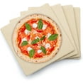 thumbnail image 1 of Pizza Stone for Grill and Oven Set of ; Square Pizza Tiles, 1 of 9